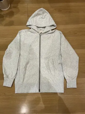 유니클로 U 더블 지퍼 후드티 L