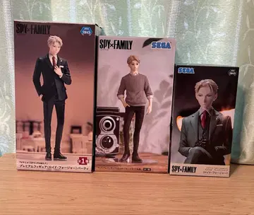 SPY x FAMILY 로이드 피규어 3개