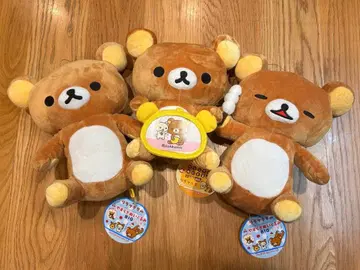 산엑스 리락쿠마 편안한 봉제 인형 big 달력 봉제 인형