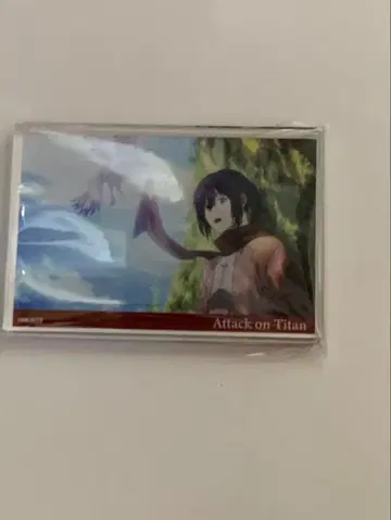 진격의 거인 미카사 아커만 미니 아크릴 블록