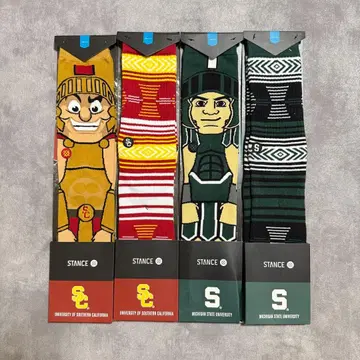 STANCE 스탠스 삭스 양말 4족 세트