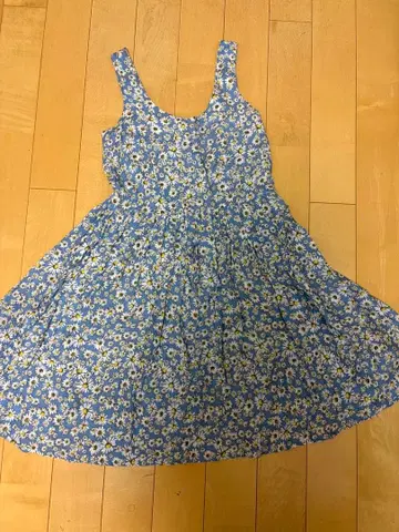 Ray Beams 꽃무늬 슬리브리스 원피스