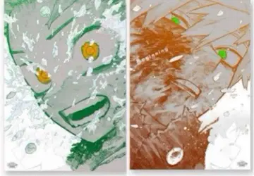 히로아카 원화전 아트 포스터 A2 2장 세트