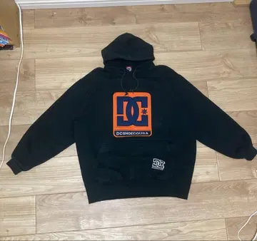 DC SHOES 후디 스케이트 블랙 후드티 90s