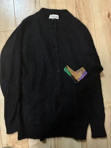 레어! PANACHE 블랙 가디건