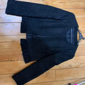 ANAYI 노카라 자켓 블랙 38