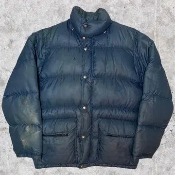70's The North Face 다운 재킷 '브라운 택