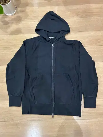 유니클로 U 더블 지퍼 후드티 L