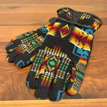 PENDLETON 펜들턴 오르테가 장갑 S 울 100% 가죽 절개