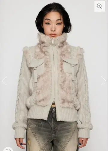 라구아젬 LAGUA GEM 케이블 니트 삭스 퍼 블루종