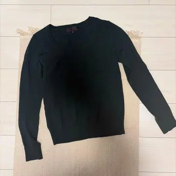 UNTITLED 다크 그린 니트