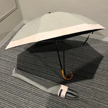 아시야 로사블랑 그레이 접이식 우천 겸용 우산