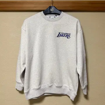 [ 가격 인하 ] NBA 별주 레터링 맨투맨 오버핏 트레이닝복