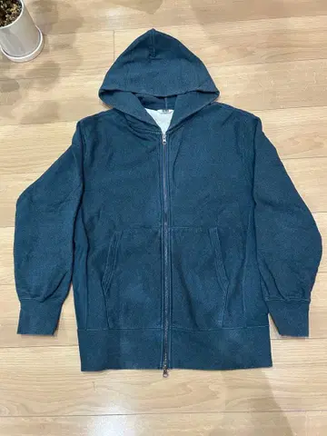 유니클로 U 더블 지퍼 후드티 L