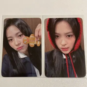 ITZY GOLD makestar 쿠키 귀도리 트레이딩 카드 류진