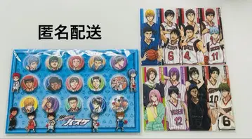 쿠로코의 농구 캔뱃지 클리어 책갈피 세트 미개봉