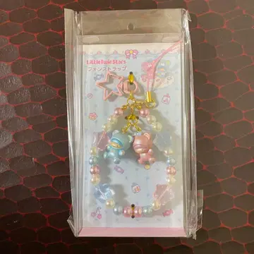 리틀트윈스타 폰 스트랩 퍼프퍼프