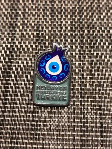EXPO2025 오사카 만국박람회 터키관 한정판 핀 배지