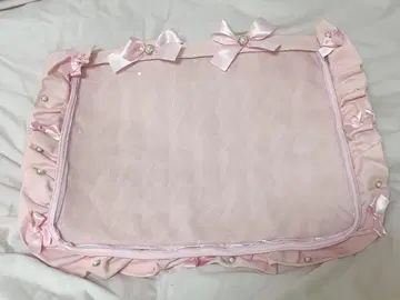 자카마트 이타백 이타백 A3 프릴 디자인 토트백 캔디 핑크