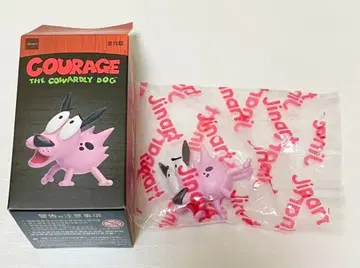 겁쟁이 강아지 커리지 피규어 jinart