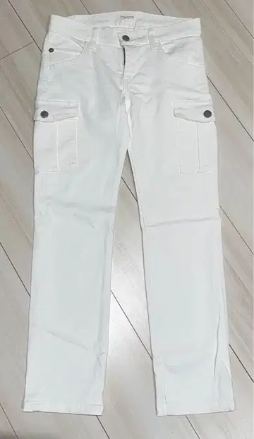 컨디션 최상 BIG JOHN 여성용 데님 팬츠 화이트