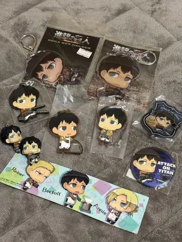 진격의 거인 베르톨트 후버 묶음 판매 치비 캐릭터 세트 키링