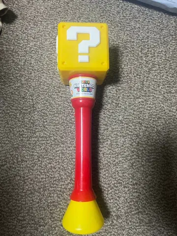 물음표 블록 샤봉 비눗방울 빛나는 지팡이 USJ 한정판