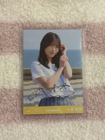 오자와 마나미 생사진 친필 푸른 하와이 레몬 츄