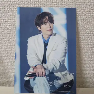 Superjunior 사인 포함 사진 L 사이즈 규현 Ver.