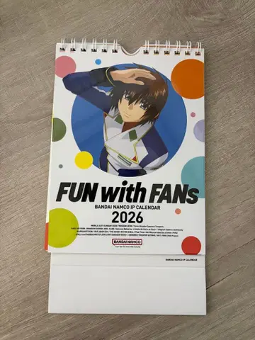 BANDAI NAMCO IP 달력 2026