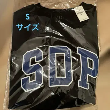 [ 새상품/S 사이즈 ] 슈차다라파 x GAP 콜라보 롱T 블랙