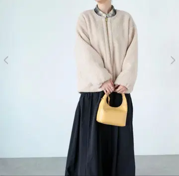 르농큐르 리버서블 보아 블루종