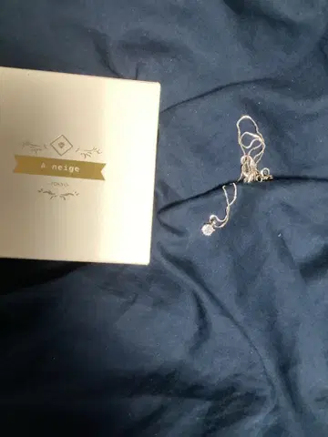 A neige 심플 목걸이 오리지널 박스 포함