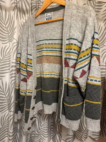 Westpoint 기하학 패턴 가디건