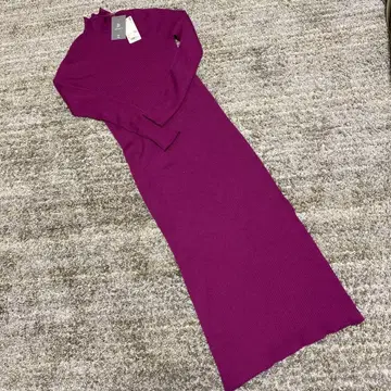 UNIQLO 3d 엑스트라 파인 메리노 리브 원피스