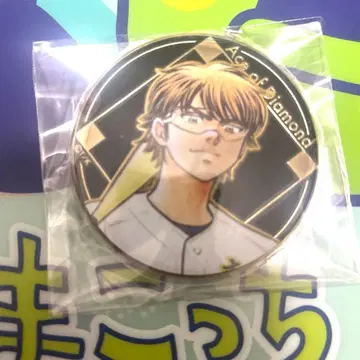 다이아몬드 A 원화전 미유키 카즈야 메탈 캔뱃지