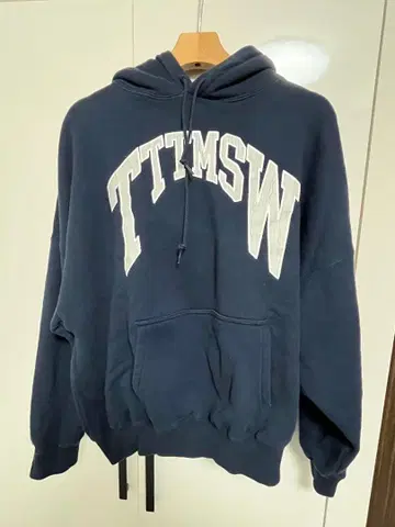 TTT MSW 네이비 후드티 M 사이즈