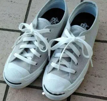 컨버스 잭 퍼셀 스니커즈 라이트 그레이 22cm