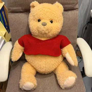 곰돌이 푸 다시 만나다 리얼 사이즈 푸우 봉제 인형 디즈니