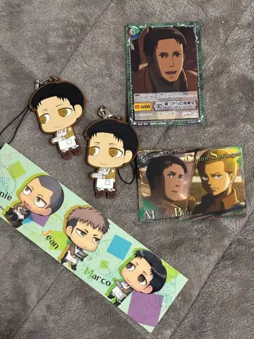 진격의 거인 마르코 보트 키링 스티커 묶음 판매