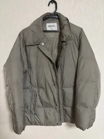 DICROS 벌룬 다운 자켓 UNITED ARROWS 그레이