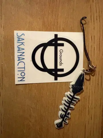 사카낙션 스트랩과 스티커 세트 SAKANACTION