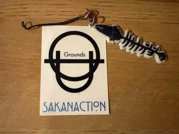 사카낙션 스트랩과 스티커 세트 SAKANACTION