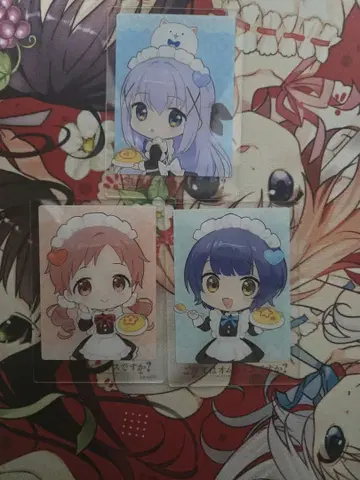 주문은 오므라이스입니까? 아크릴 카드