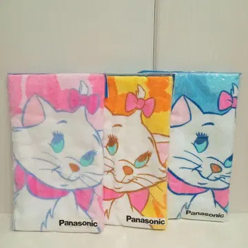 마리 타월 세트 ( 핑크 오렌지 파랑 )