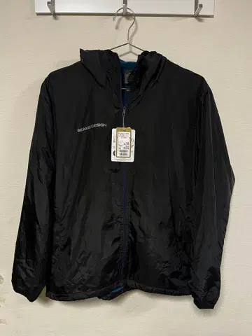 티고라 x 빔즈디자인 후드 자켓 나일론 자켓 블랙 M