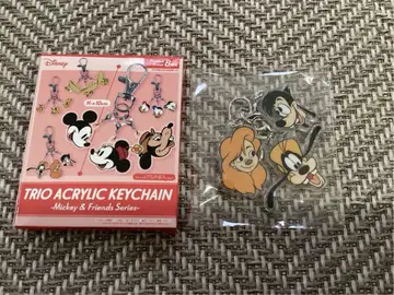 디즈니 트리오 아크릴 키링 미키&프렌즈 시리즈