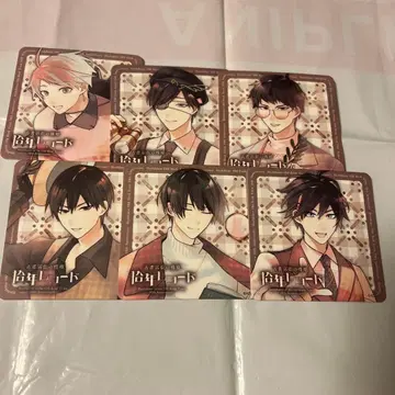 고서점 거리의 하시히메 십년 레코드 코스터 세트