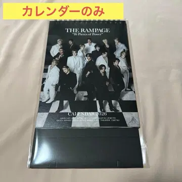 RAMPAGE 탁상 달력 2026년