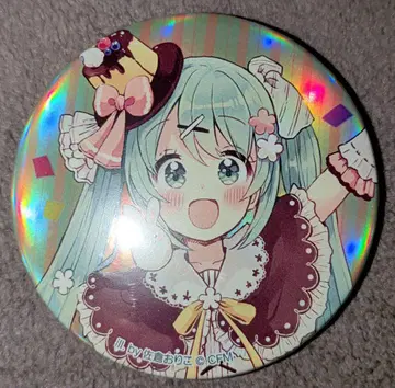 하츠네 미쿠 사쿠라 오리코 그려내린 캔뱃지 스위츠